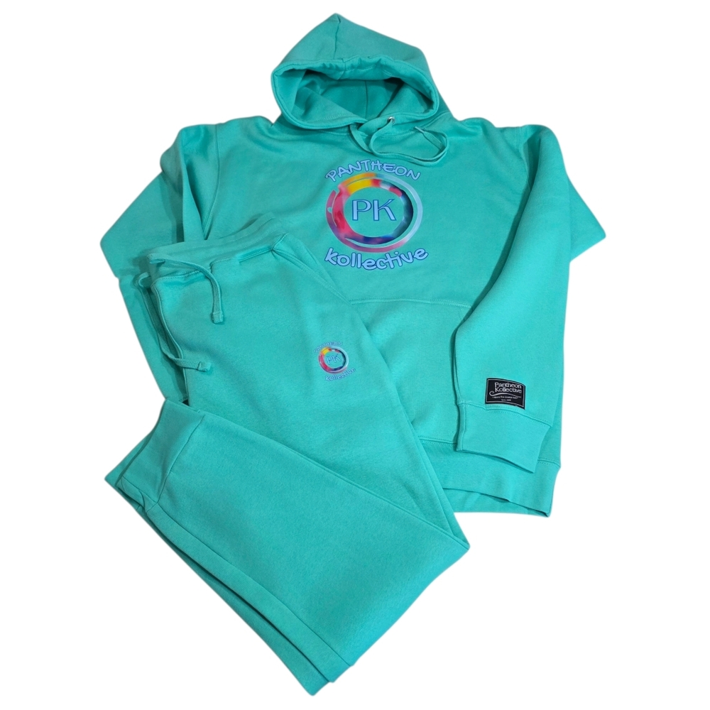 Hooded Sweatshort Jogger Set Sz L NWT